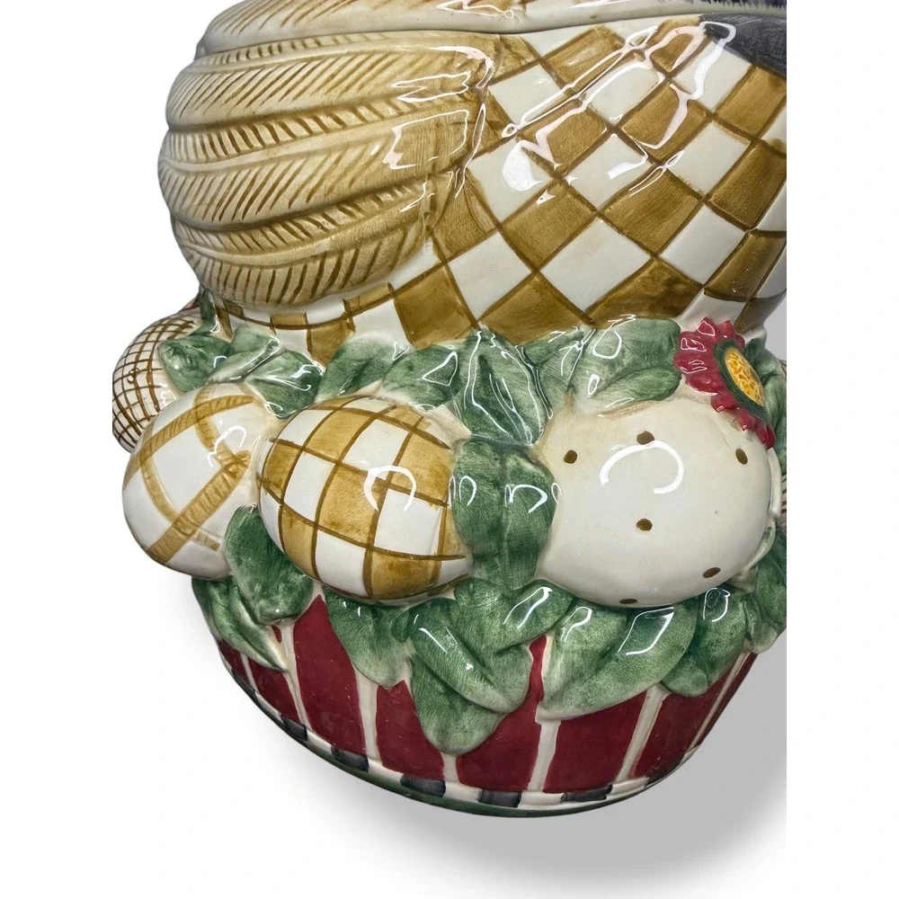 Sakura Debbie Mumm 12 Days of Christmas Cookie Jar 